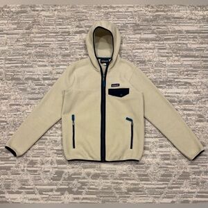 Patagonia Synchilla Snap-T Hooded Jacket Women’s Small Full Zip Outdoor Rare